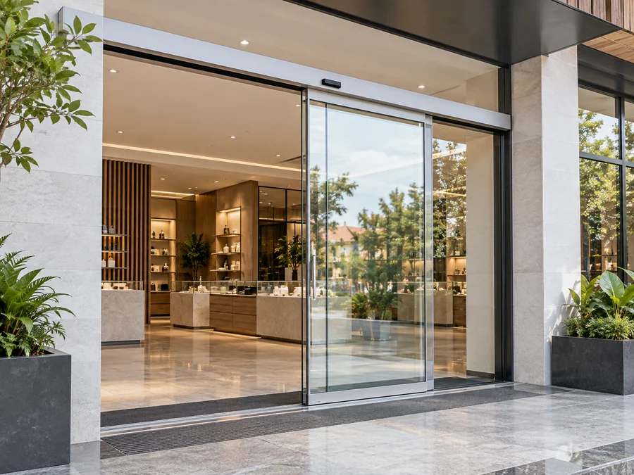 Automatic Sliding Door 125B dengan Rel 4,2 m