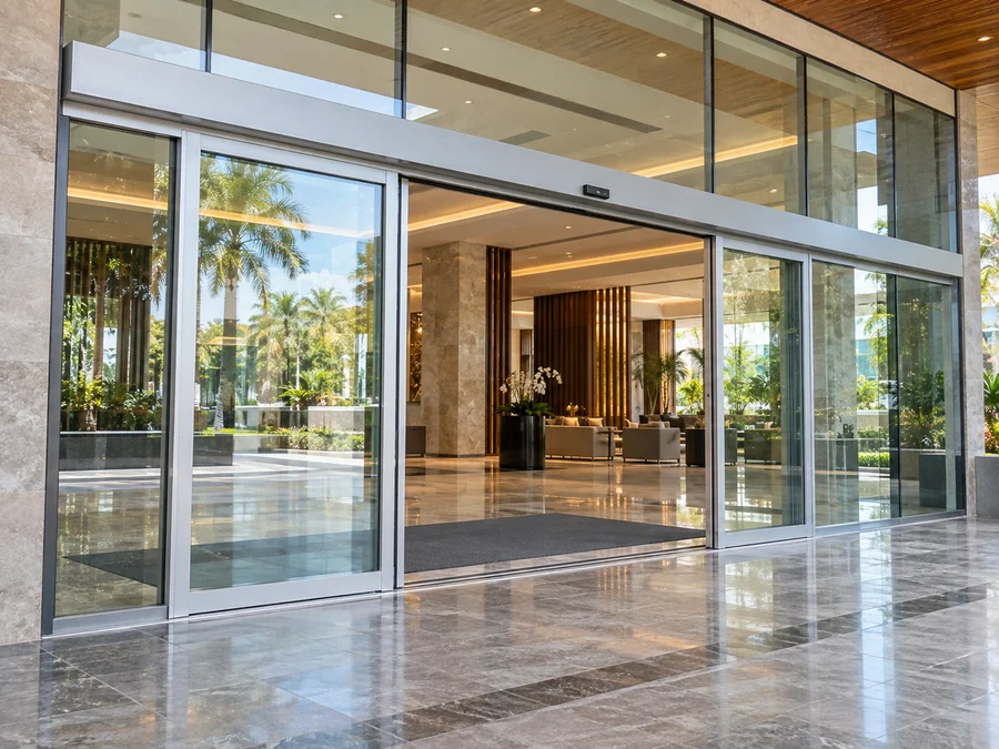 Automatic Sliding Door 250 kg Rel 6 m