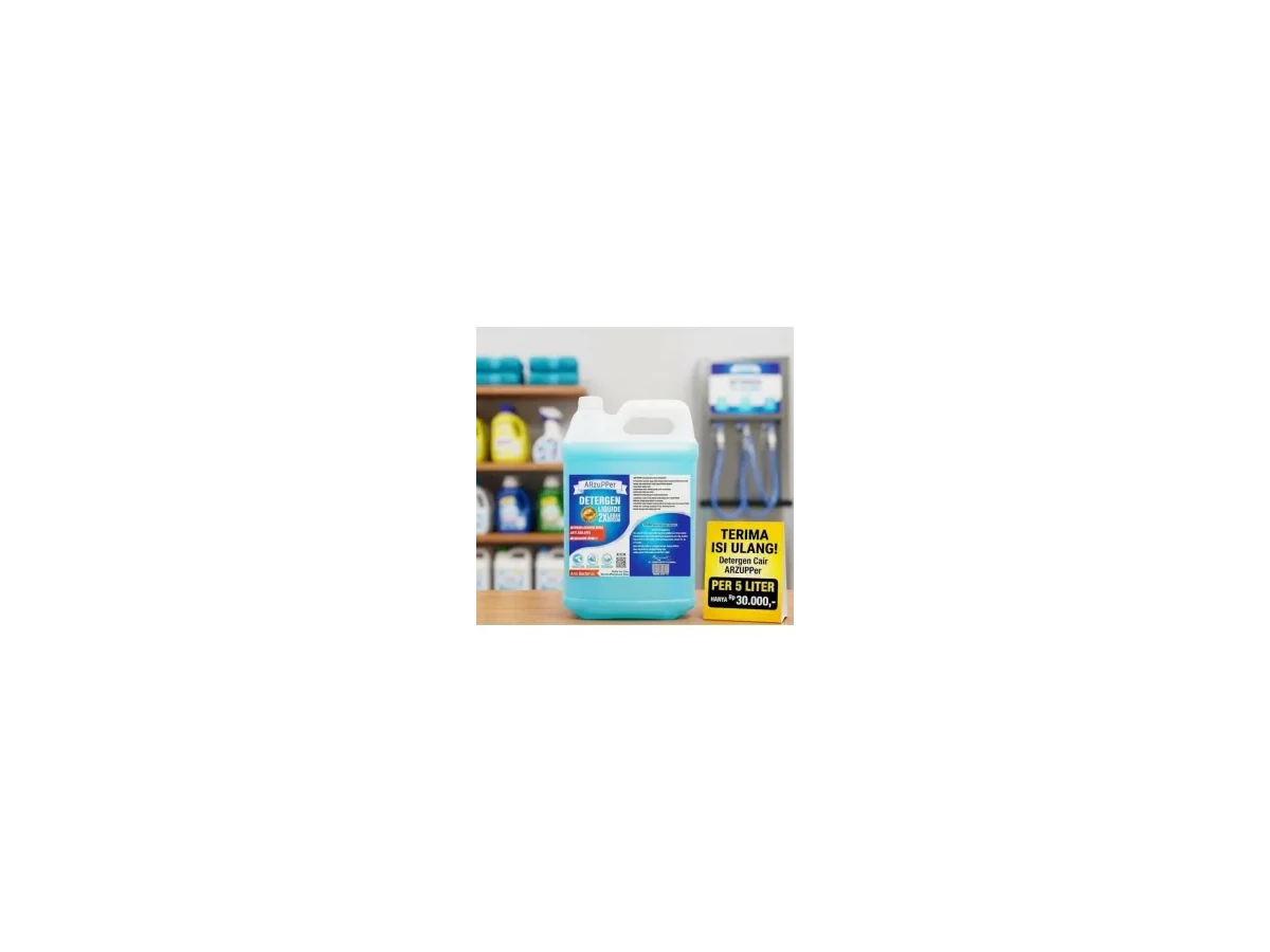 Deterjen Cair Laundry Arzupper 5 Liter