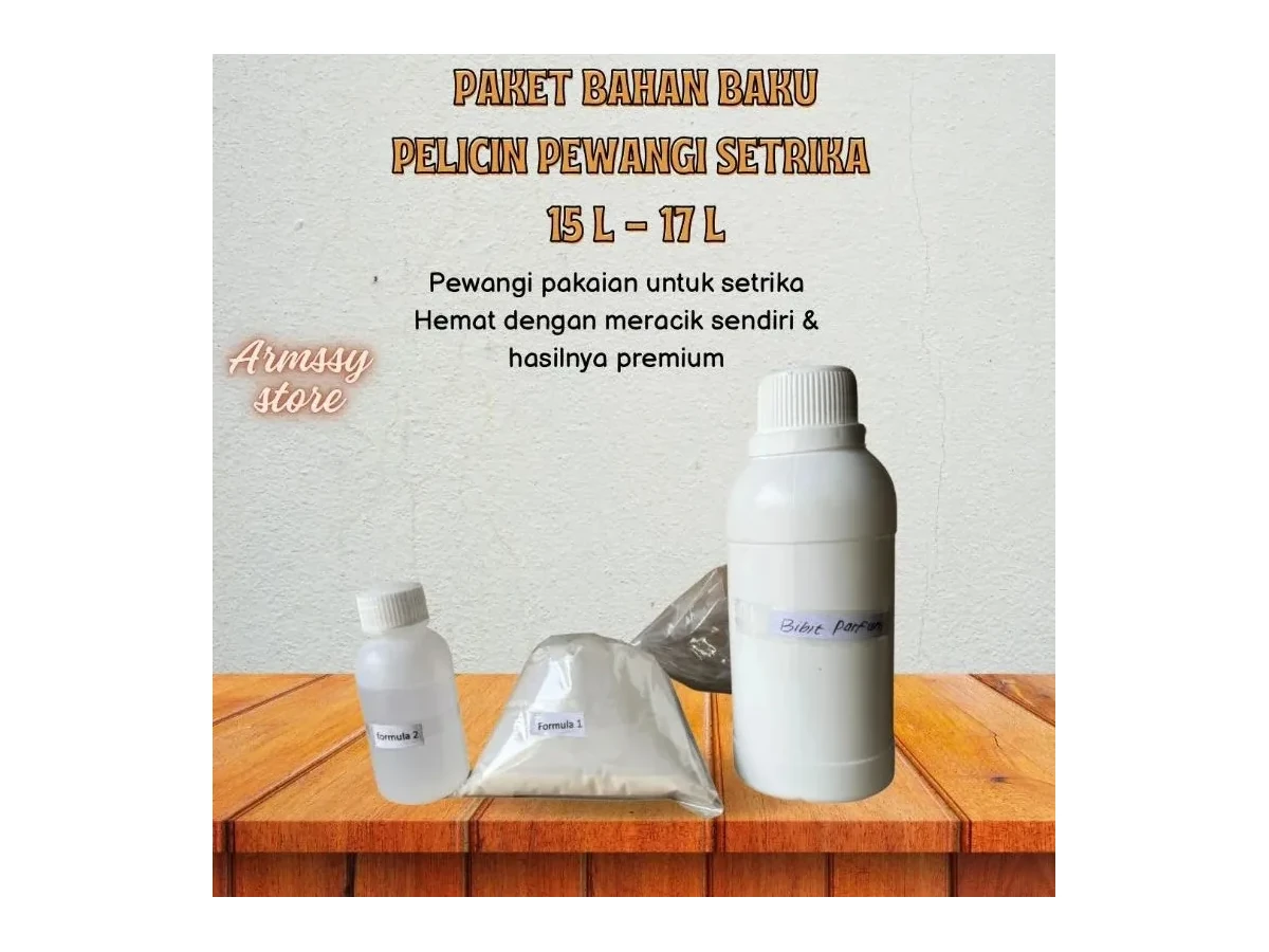 Paket Pelicin Setrika Arzupper Hasil 15 Liter