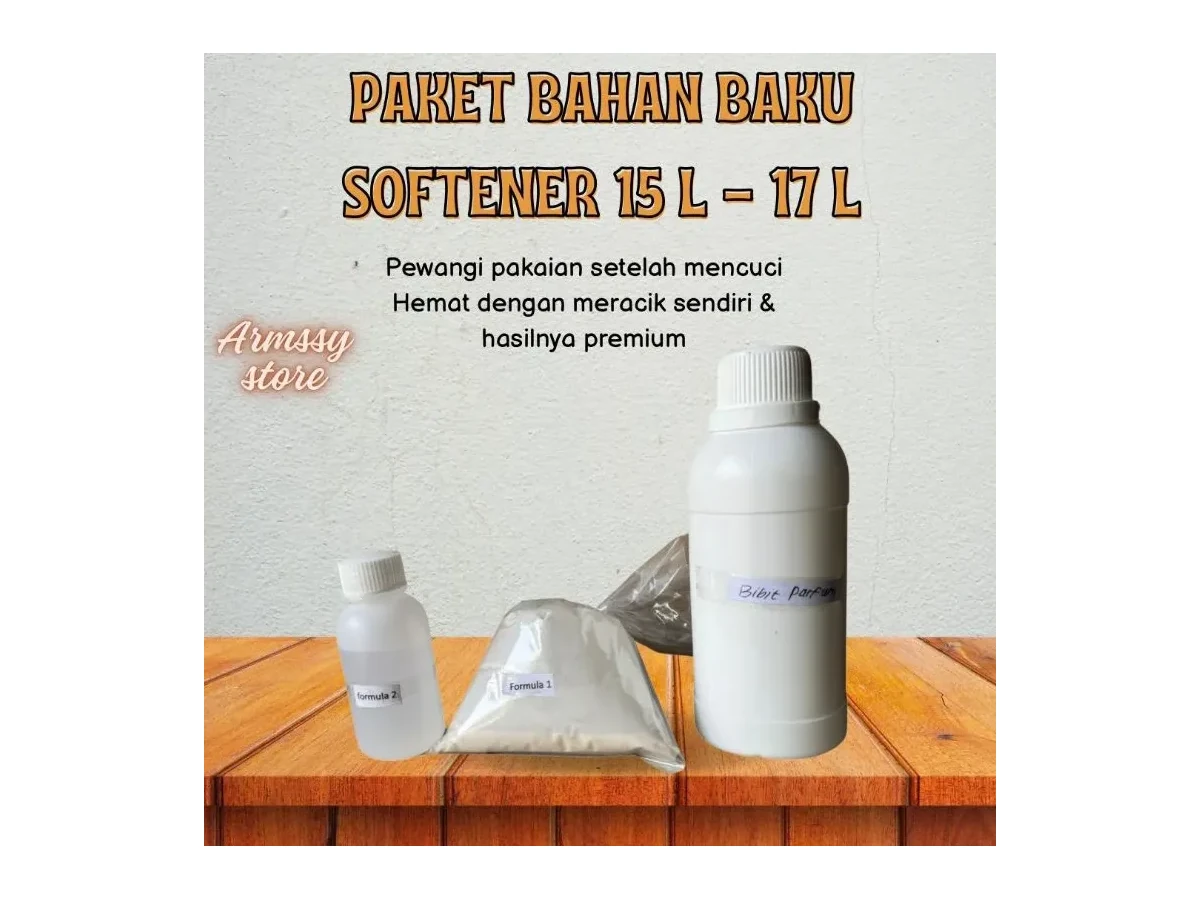 Paket Biang Softener Arzupper Hasil 15 Liter