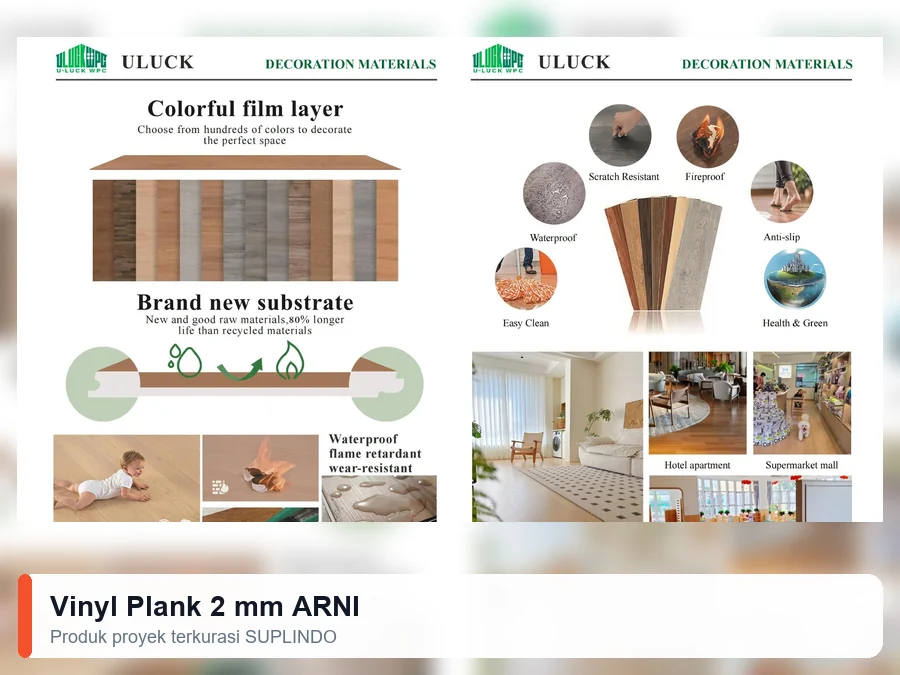 Vinyl Plank 2 mm ARNI