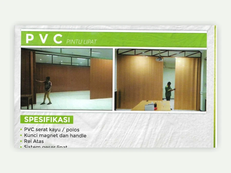 Pintu Lipat PVC Pireki
