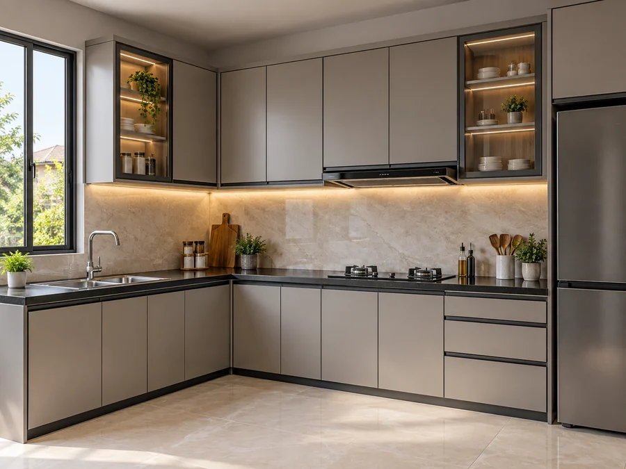 Kitchen Set Aluminium ACP