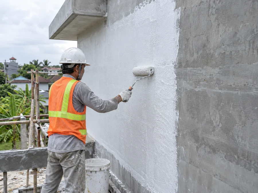 Waterproofing Fiber Coat Eksterior