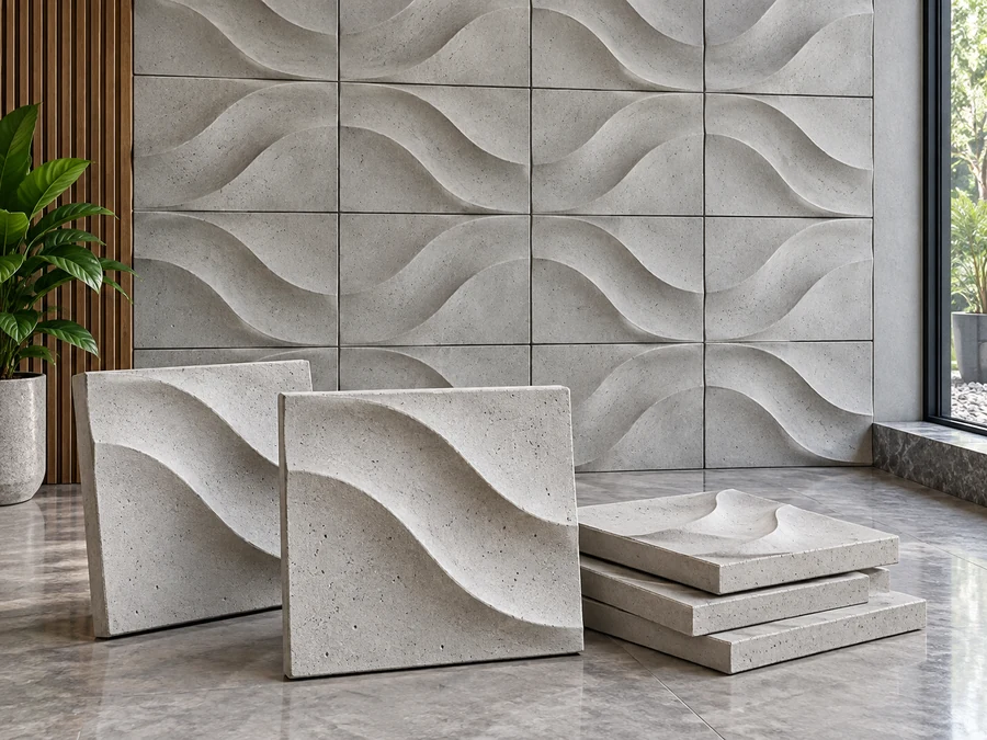 Panel Beton 3D Motif