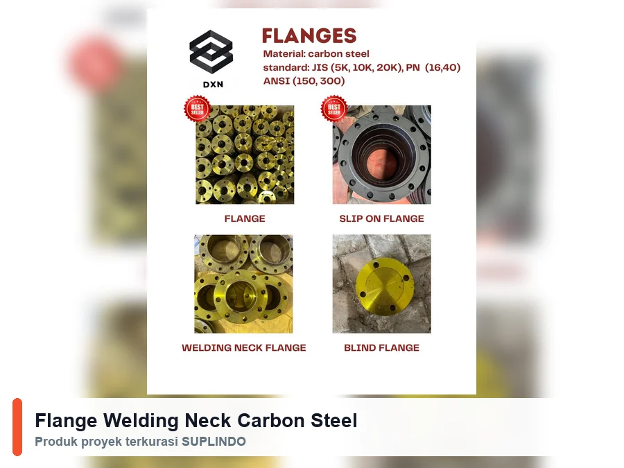 Flange Welding Neck Carbon Steel