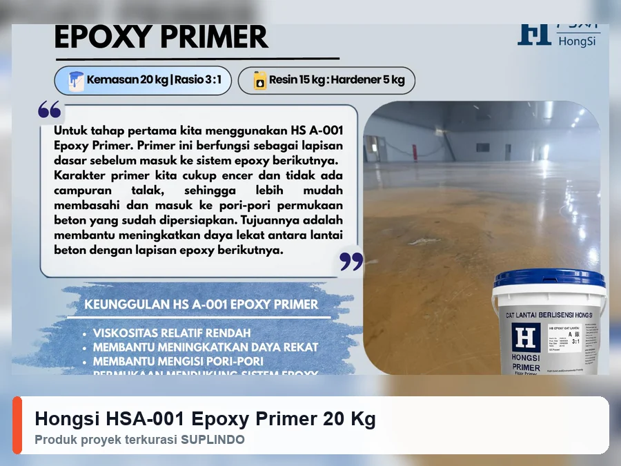 Hongsi HSA-001 Epoxy Primer 20 Kg