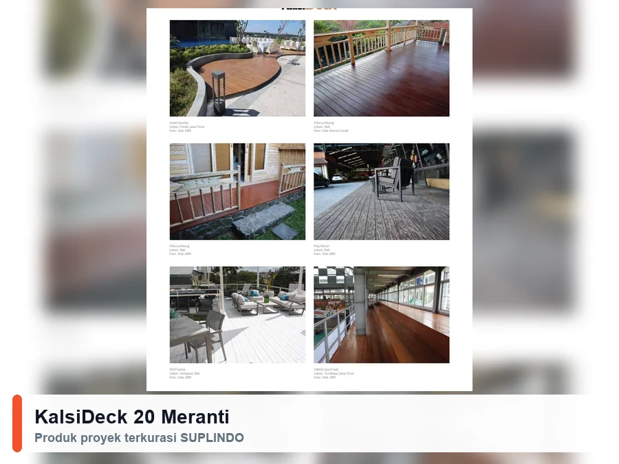 KalsiDeck 20 Meranti