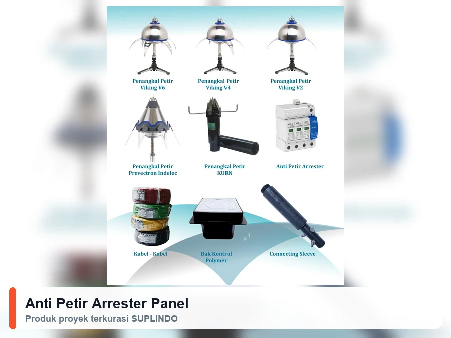 Anti Petir Arrester Panel