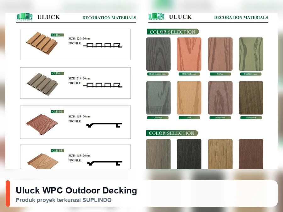 Uluck WPC Outdoor Decking