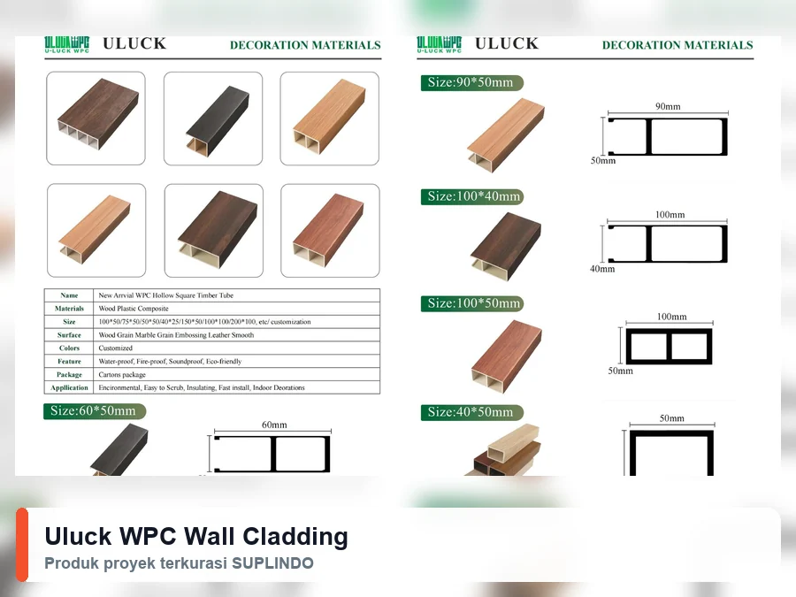 Uluck WPC Wall Cladding